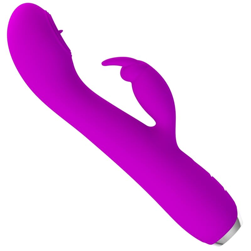 PRETTY LOVE - RACHEL VIBRADOR RECARGABLE CON ONDAS ESTIMULANTES MORADO