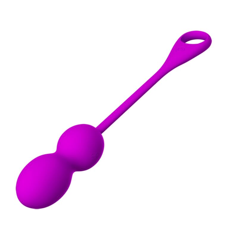 PRETTY LOVE - ELVIRA VIOLET RECHARGEABLE VIBRATING BALLS