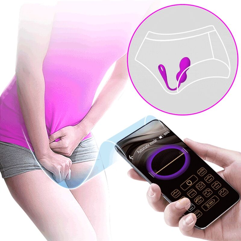 PRETTY LOVE - ELVIRA VIOLET RECHARGEABLE VIBRATING BALLS