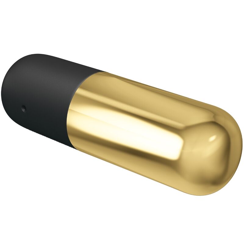 PRETTY LOVE - ¿VIBRADOR BALA RECARGABLE DORADO?