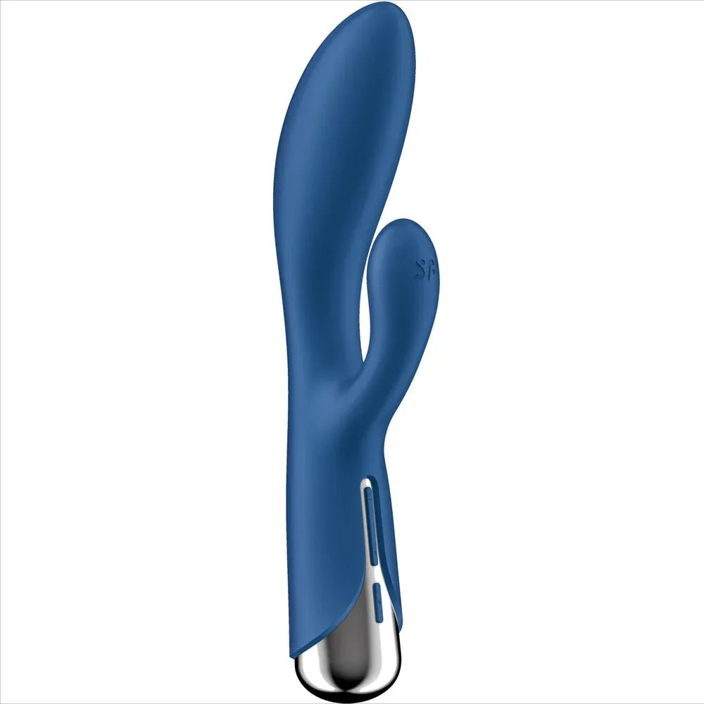 Satisfyer Spinning Rabbit 1 Clitoris et Stimulation du Point G Bleu