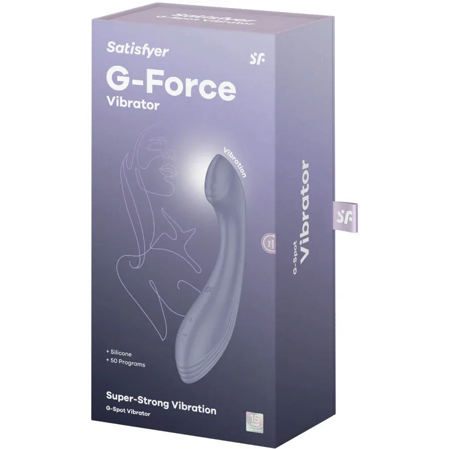 Satisfyer Stimulateur Vibrateur G Force G Spot Violet