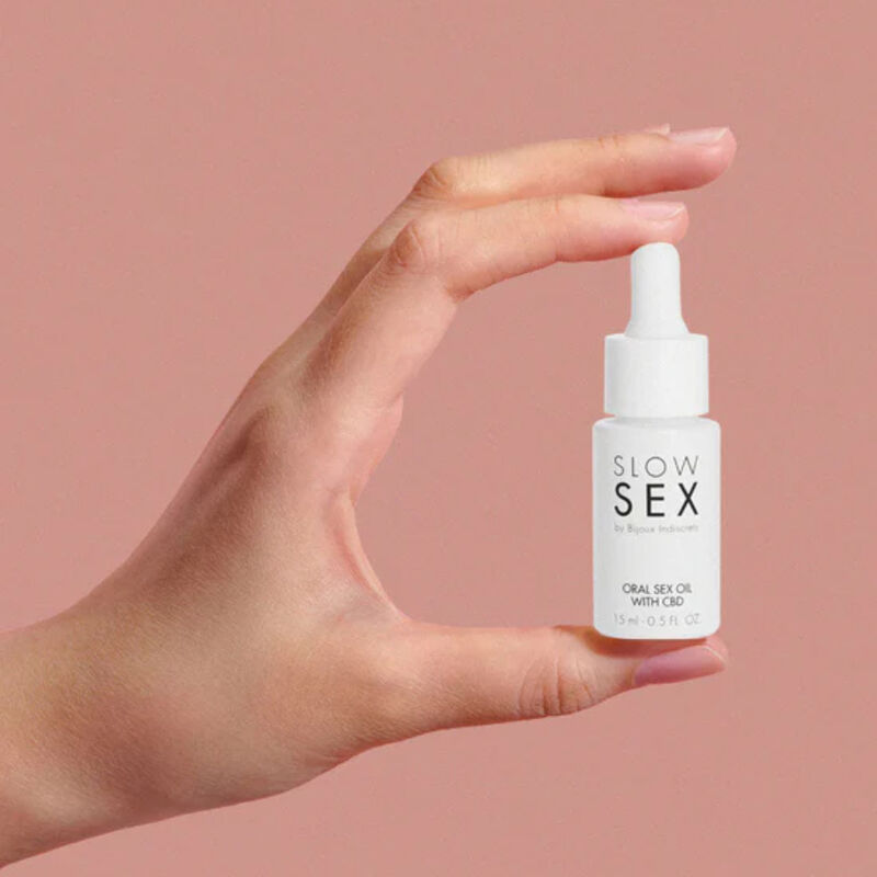 BIJOUX - ACEITE SEXUAL ORAL CON CBD SLOW SEX 15 ML