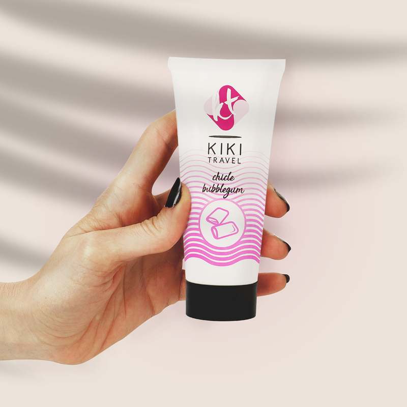 KIKÍ TRAVEL - LUBRICANTE DE CHICLE DE FRESA 50 ML