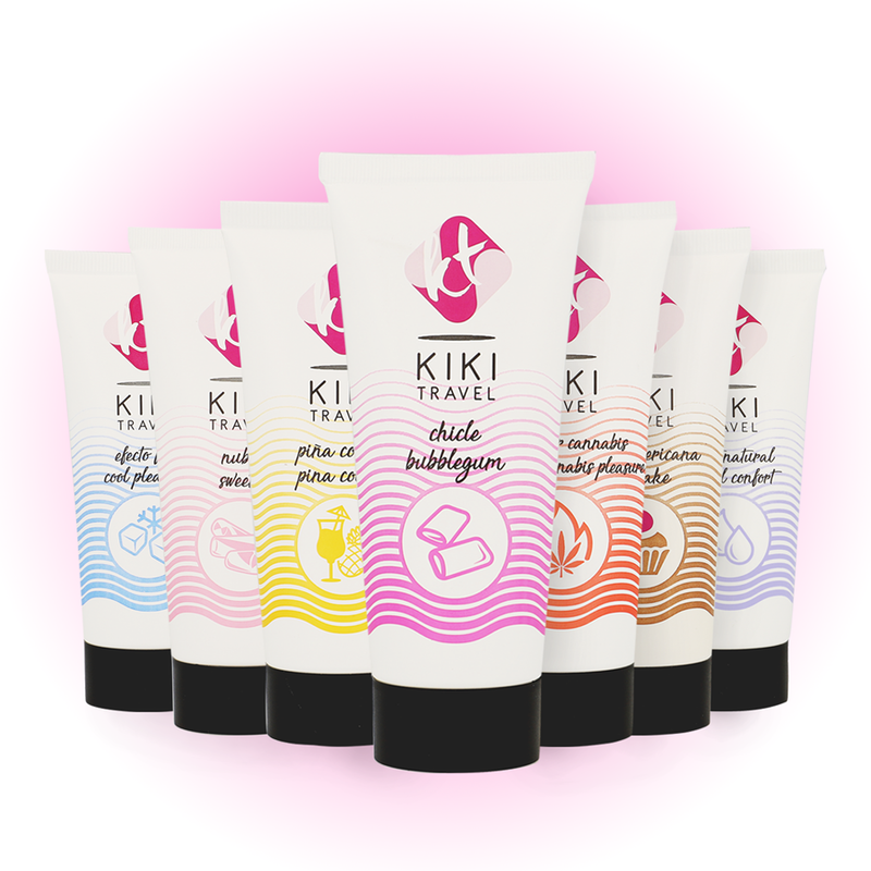KIKÍ TRAVEL - LUBRICANTE DE CHICLE DE FRESA 50 ML