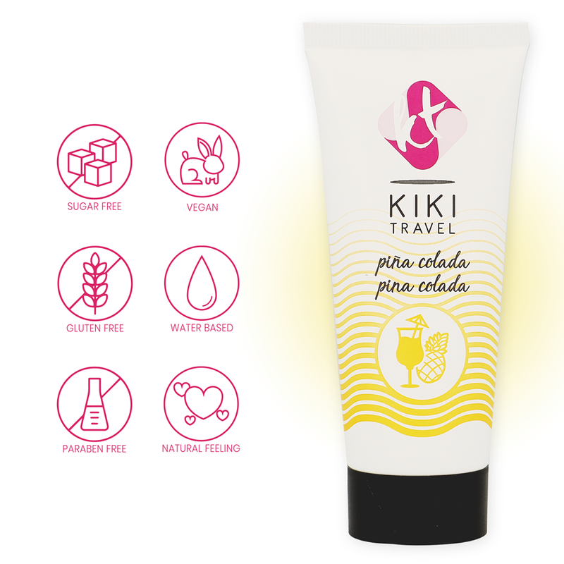 KIKÍ TRAVEL - LUBRICANTE PIÑA COLADA 50 ML