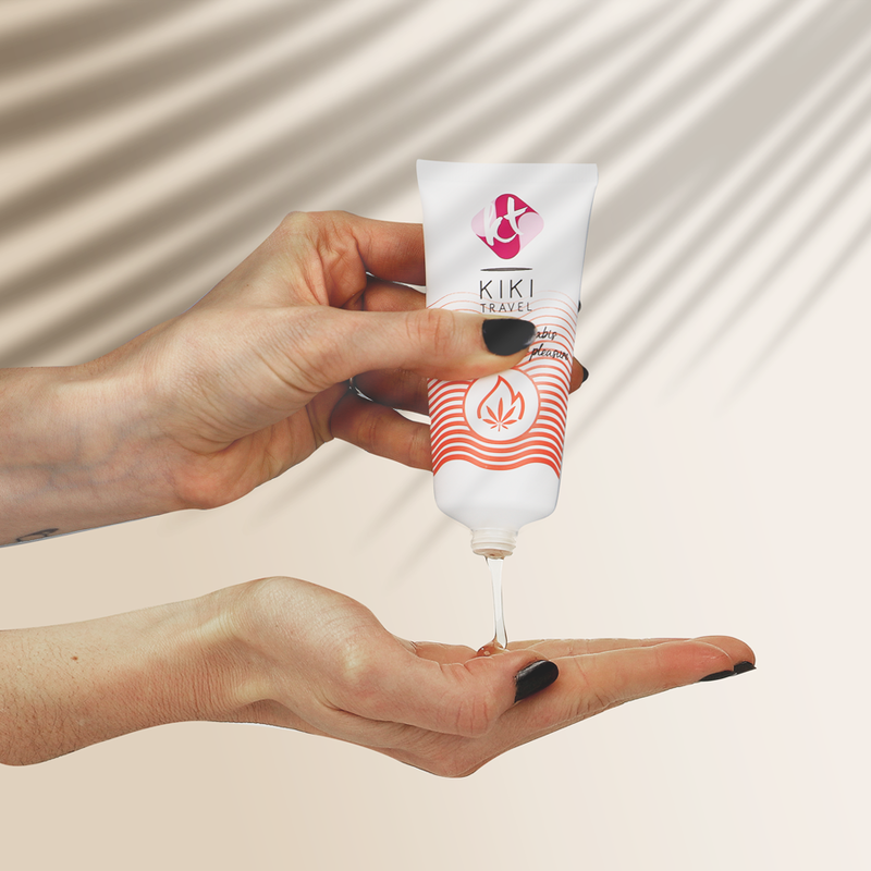 KIKÍ TRAVEL - LUBRICANTE DE CANNABIS EFECTO CALOR 50 ML
