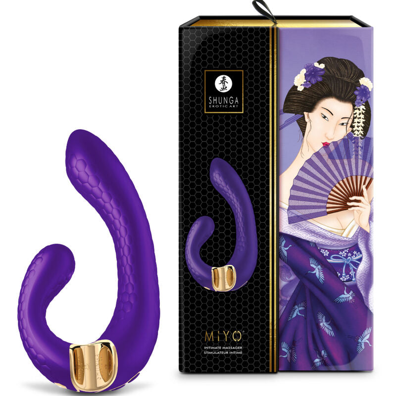 SHUNGA - MASAJEADOR ÍNTIMO MIYO VIOLETA