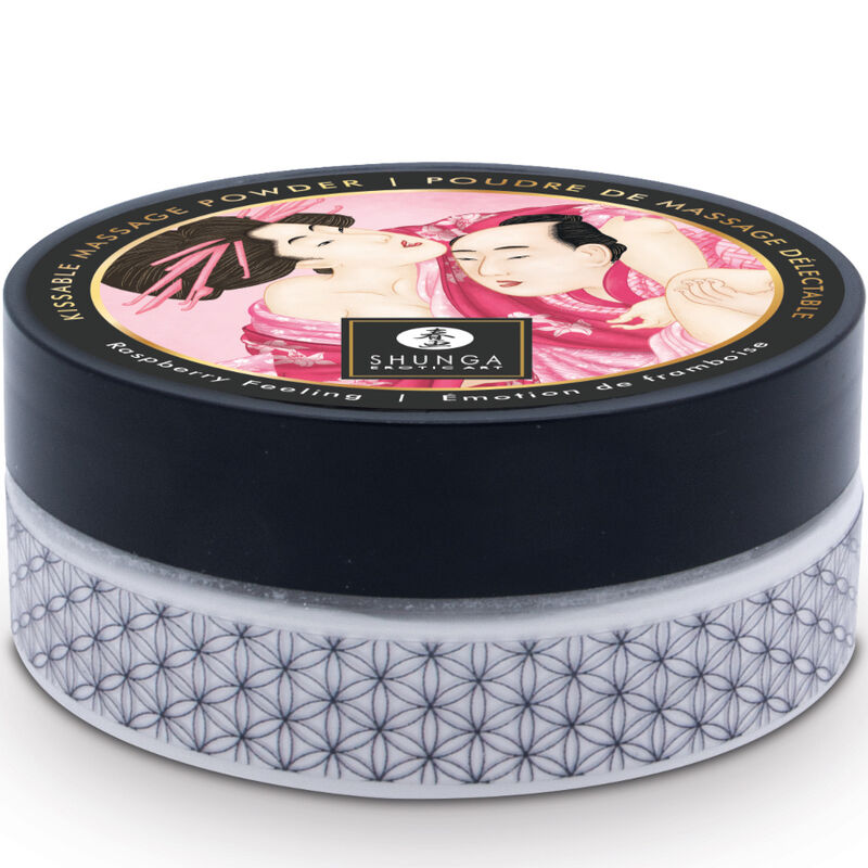 SHUNGA - FRAMBOISE EDIBLE MASSAGE POUDRE KIT