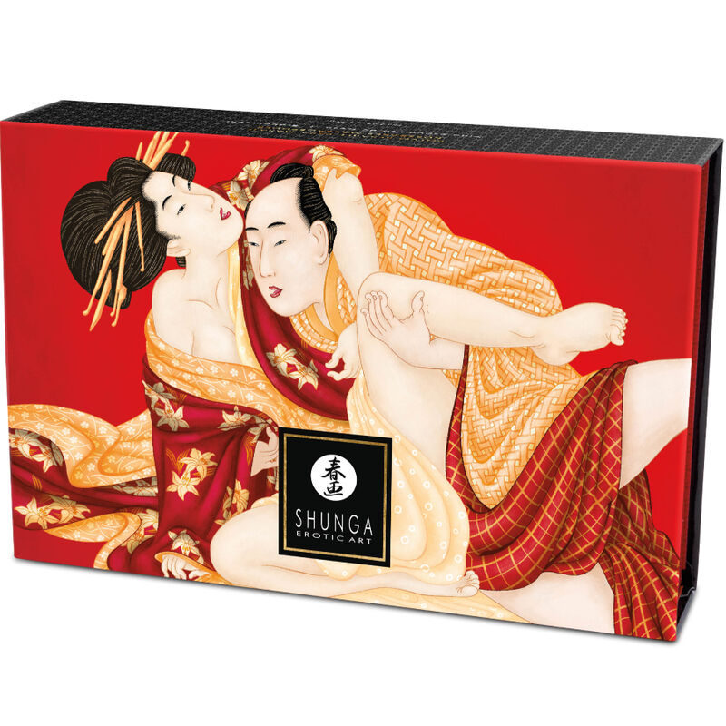 SHUNGA - EDIBLE MASSAGE POUDRE KIT À LA FRAISE
