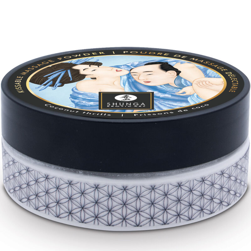 SHUNGA - EDIBLE MASSAGE POUDRE KIT À LA NOIX DE COCO