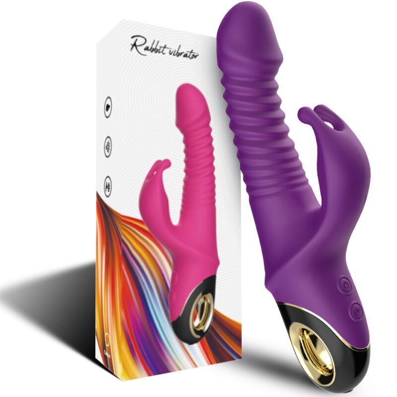 Zing gode vibrateur lapin violet – Armony