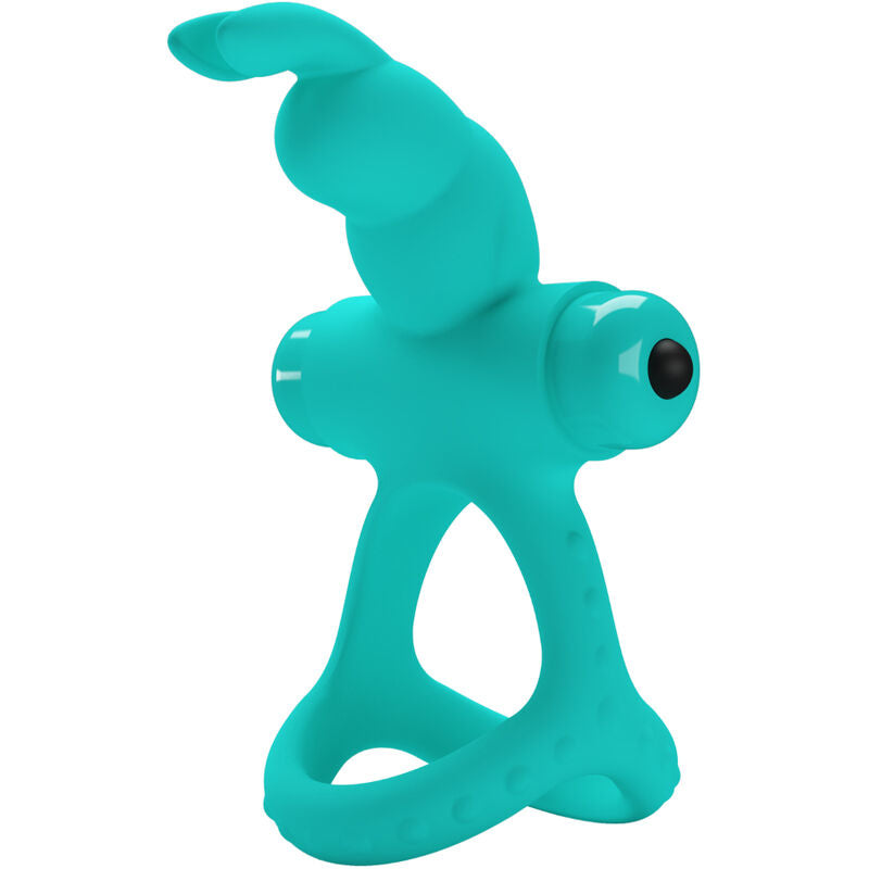 PRETTY LOVE - ANILLO VIBRADOR FIGGY GREEN RABBIT