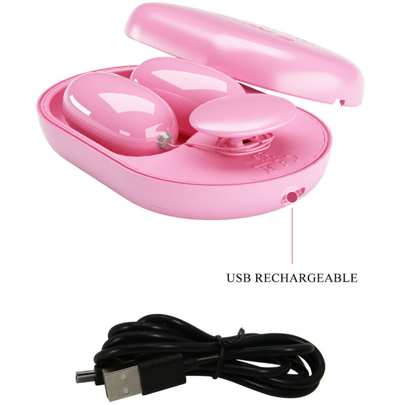 PRETTY LOVE - FUN BOX BOLA VIBRADORA ROSA