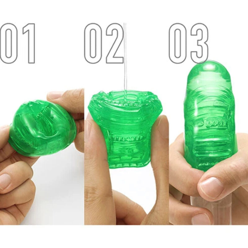 TENGA - DADOS MASTURBADORES LISO ESMERALDA