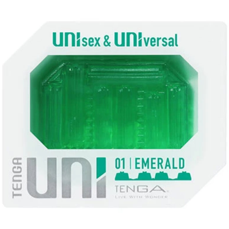 TENGA - DADOS MASTURBADORES LISO ESMERALDA