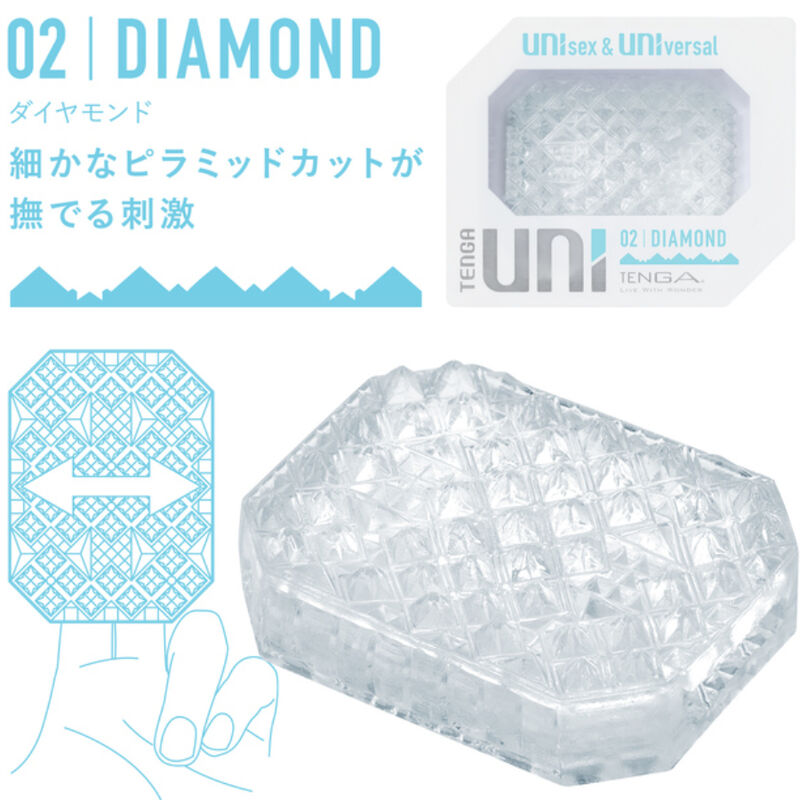 TENGA - UNI VARIETY PACK DE 4 DADOS PARA MASTURBADOR