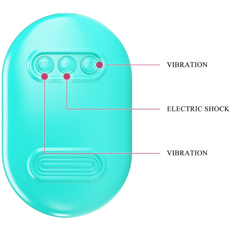 PRETTY LOVE - PINZA DE ELECTROESTIMULACIÓN AZUL CAJA SORPRESA