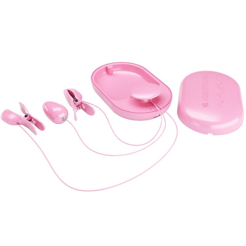 PRETTY LOVE - CAJA SORPRESA DE PINZAS DE ELECTROESTIMULACIÓN ROSAS