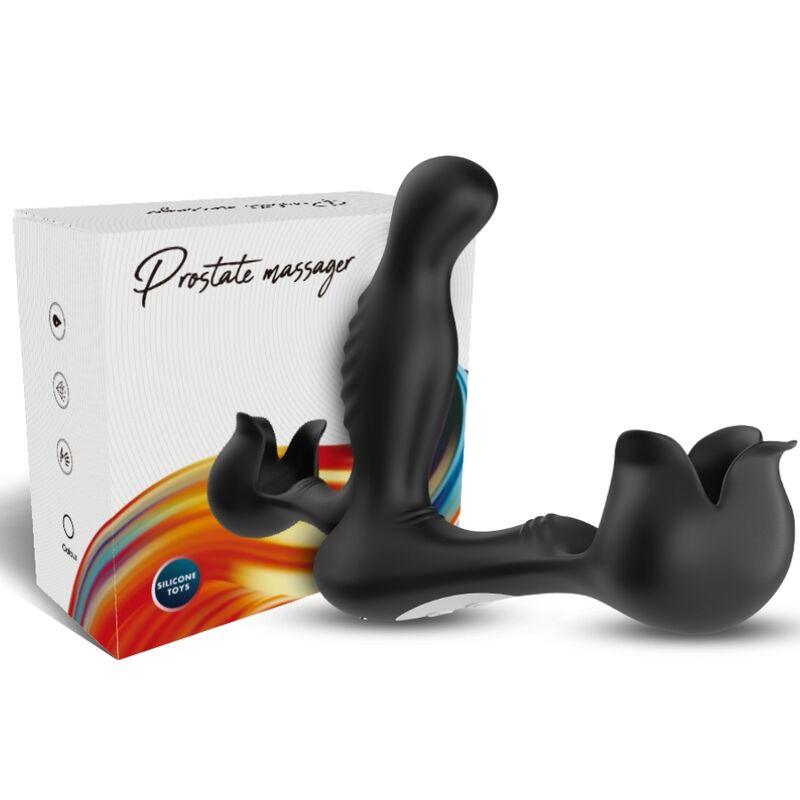Vibrateur surround anal & stimulateur testiculos télécommande noir – Armony