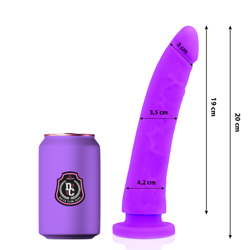 DELTA CLUB - TOYS GODE MEDICAL LILAS SILICONE 20 CM -O- 4 CM