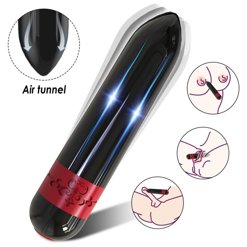 ARMONY - TÉLÉLÉCOMMANDE BULLET VIBRATEUR ROCKET NOIR