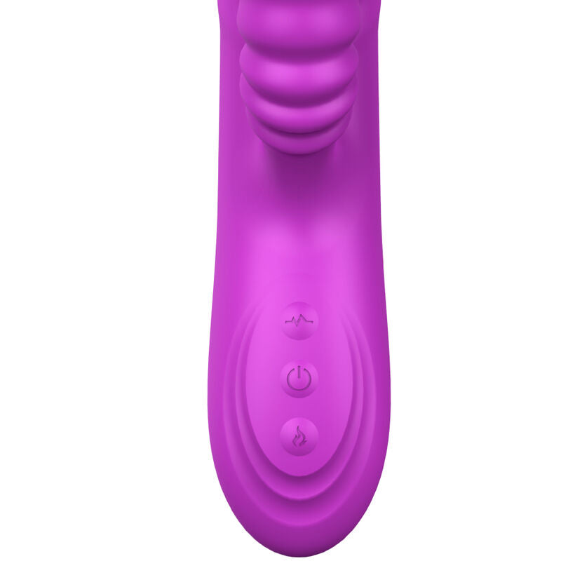 ARMONY - ANGELIA MULTIFUNCTION VIBRATOR WITH STIMULATING TONGUE PURPLE HEAT EFFECT