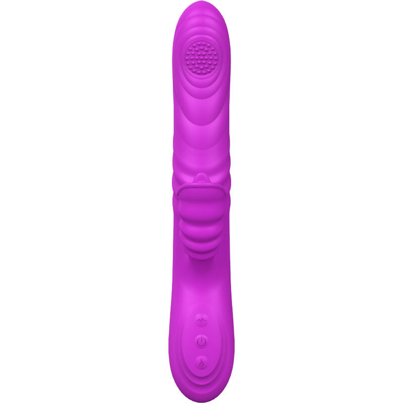 ARMONY - ANGELIA MULTIFUNCTION VIBRATOR WITH STIMULATING TONGUE PURPLE HEAT EFFECT