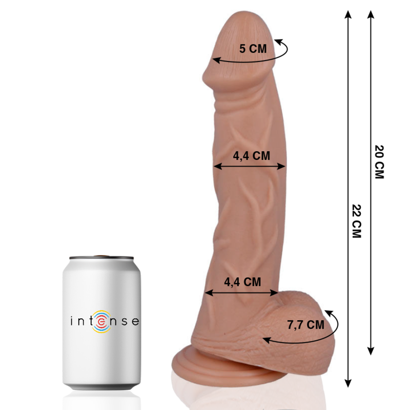 MR INTENSE - 26 PÉNIS RÉALISTE 22 CM -OR- 4.4 CM