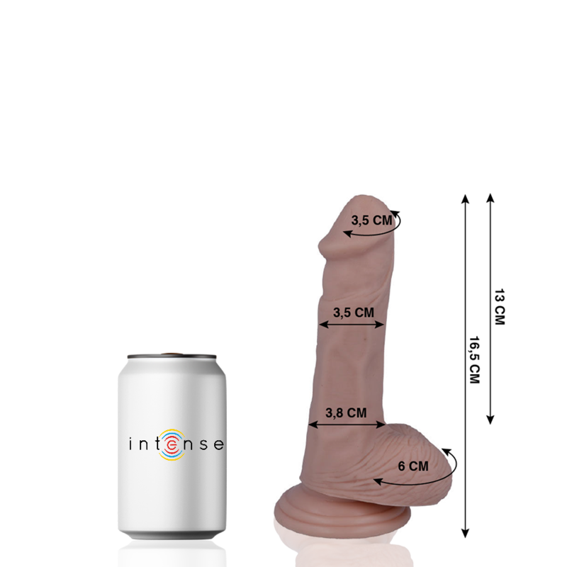 MR INTENSE - 5 PENES REALISTAS 16,5 CM -O- 3,5 CM