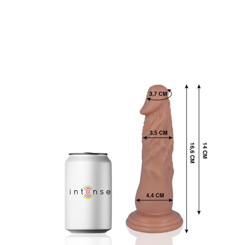 MR INTENSE - 6 RÉALISTE PÉNISES 16.6 CM -OR- 4.4 CM