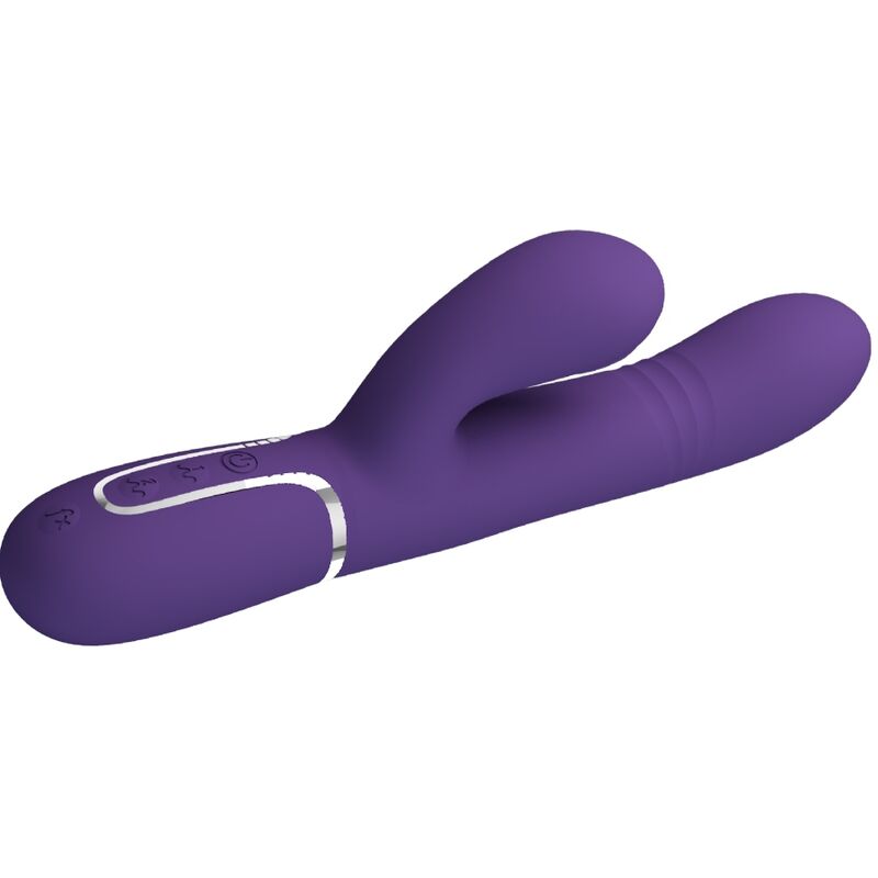 PRETTY LOVE - VIBRADOR MULTIFUNCIONAL DEL PUNTO G MORADO