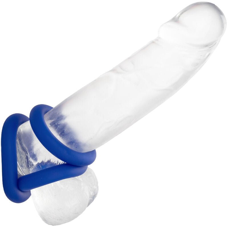 CALEXOTICS - SET DE ANILLOS PARA EL PENE ADMIRAL BLUE