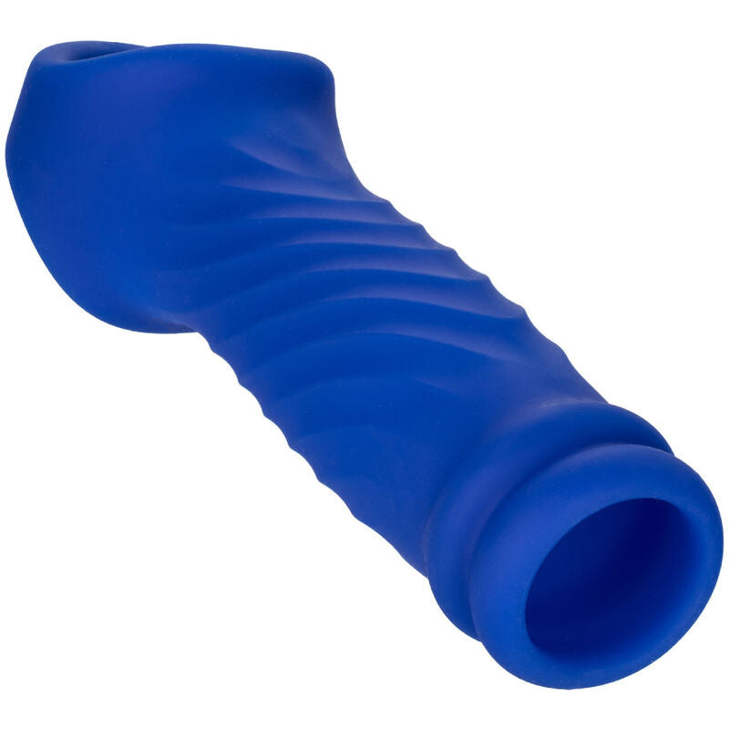 CALEXOTICS - FUNDA PARA EL PENE DE SILICONA LÍQUIDA ADMIRAL WAVE AZUL