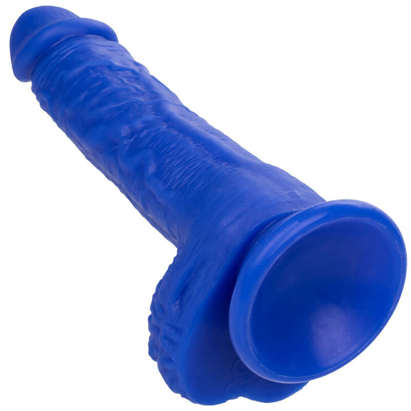 CALEXOTICS - DILDO VIBRADOR REALISTA ADMIRAL AZUL MARINO