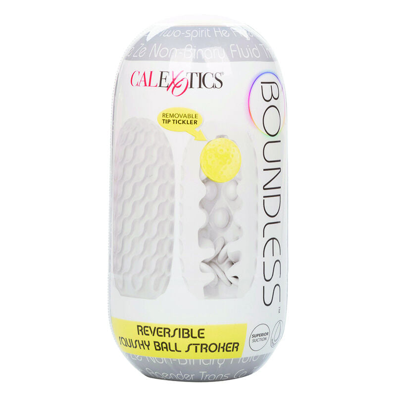 CALEXOTICS - PELOTA REVERSIBLE BLANDA SIN LÍMITES GRIS