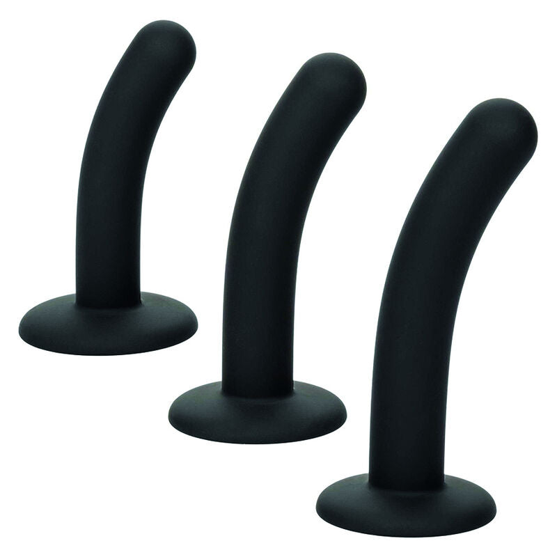 CALEXOTICS - KIT DE CLAVIJAS CURVAS DE SILICONA SIN LÍMITES
