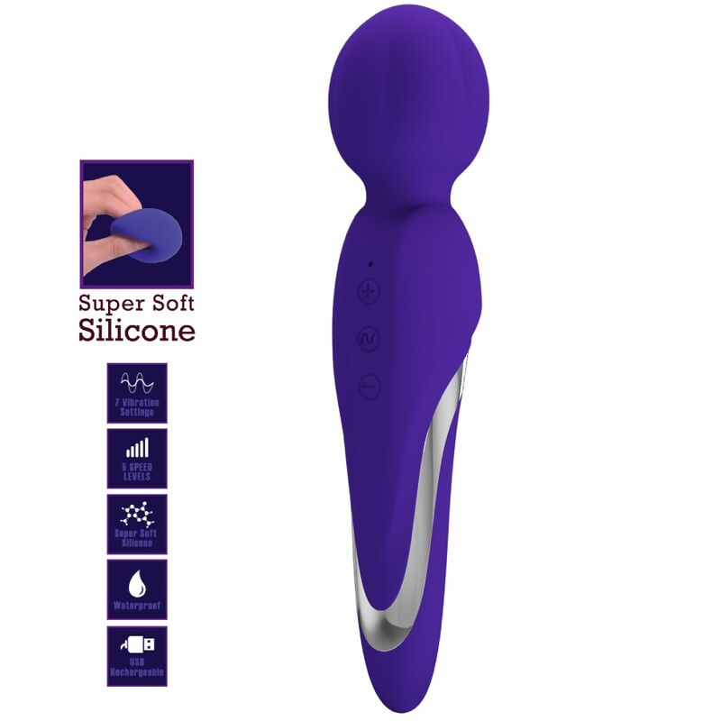PRETTY LOVE - WALTER VIOLET VIBRANT BAGUETTE
