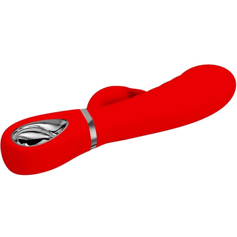 PRETTY LOVE - VIBRADOR MULTIFUNCIÓN DEL PUNTO G ROJO PRESCOTT