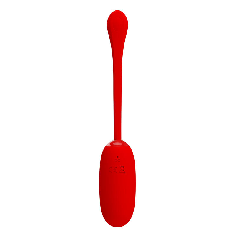 PRETTY LOVE - OEUF VIBRANT JULIUS WATERPROOF-RECHARGEABLE ROUGE