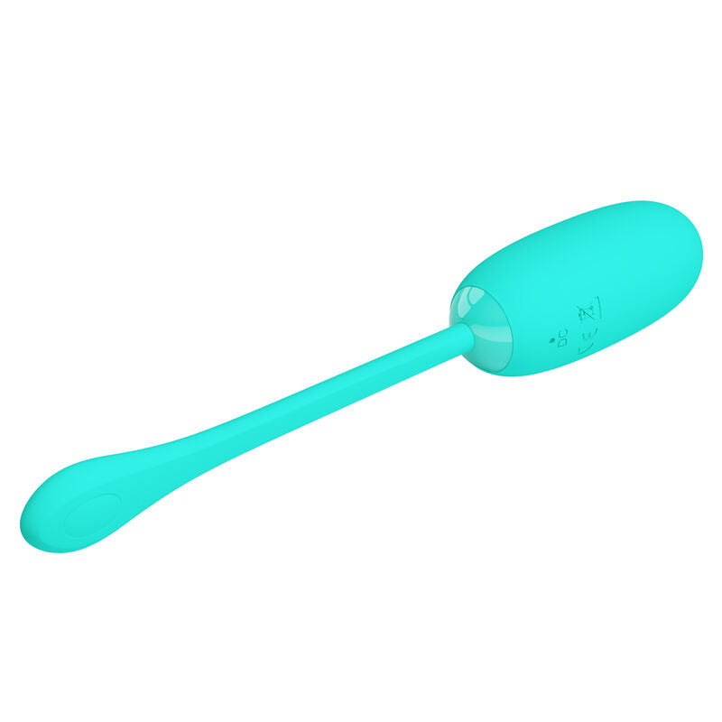 PRETTY LOVE - JULIUS OEUF VIBRANT WATERPROOF-RECHARGEABLE AQUA VERT