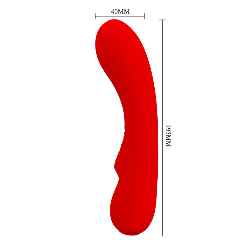 PRETTY LOVE - VIBRADOR RECARGABLE ROJO PRESCOTT