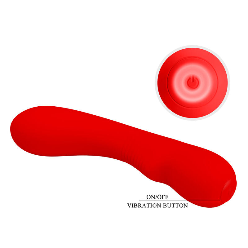 PRETTY LOVE - VIBRADOR RECARGABLE ROJO PRESCOTT