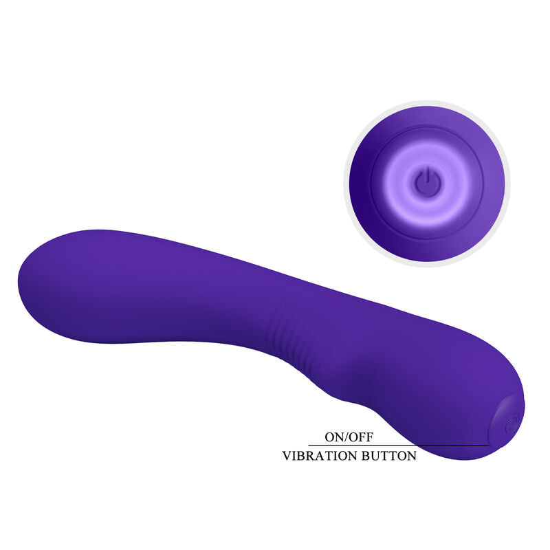 PRETTY LOVE - VIBRADOR RECARGABLE MORADO PRESCOTT