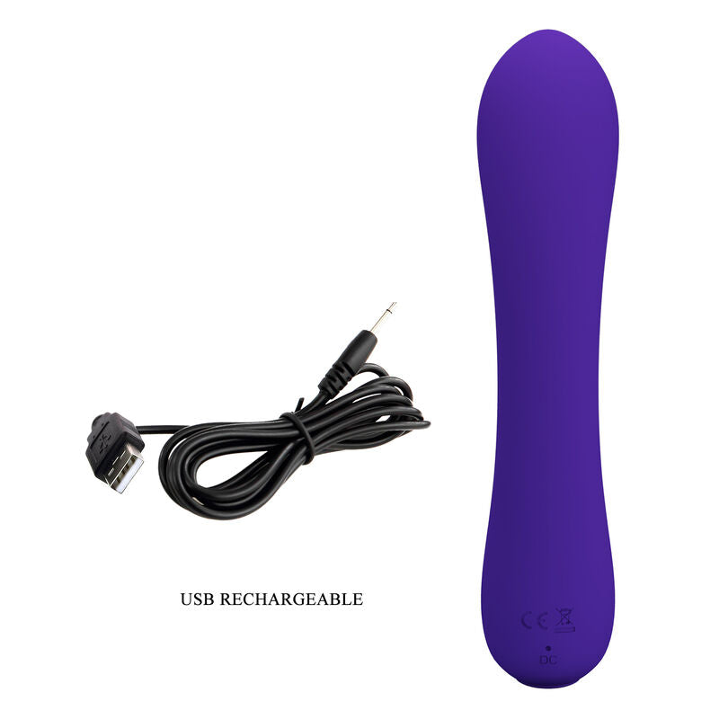 PRETTY LOVE - VIBRADOR RECARGABLE MORADO PRESCOTT