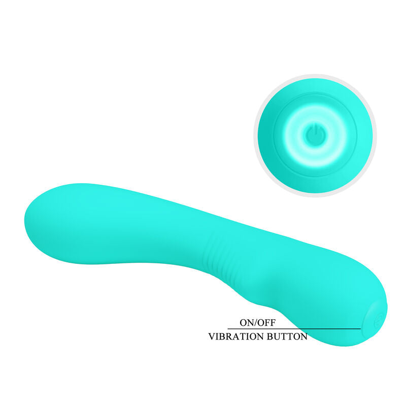 PRETTY LOVE - VIBRADOR RECARGABLE PRESCOTT AQUA GREEN