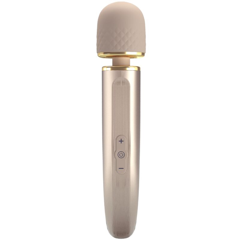 PRETTY LOVE - MASAJEADOR VIBRADOR DE 7 MÓDULOS COLOR CHAMPÁN