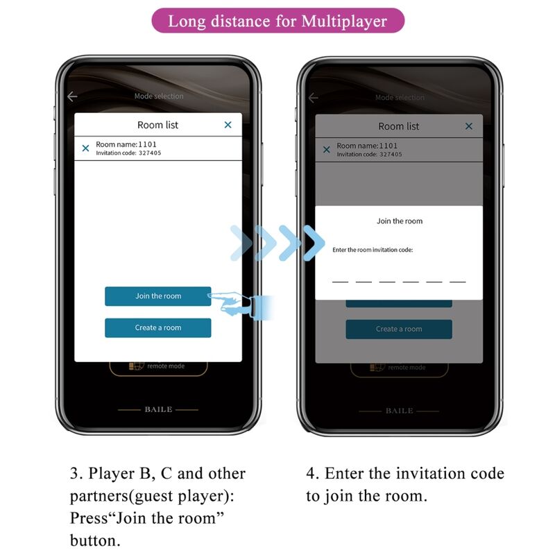 PRETTY LOVE - TÉLÉLÉCOMMANDE JAYLEEN VIBRATOR APP VIOLET