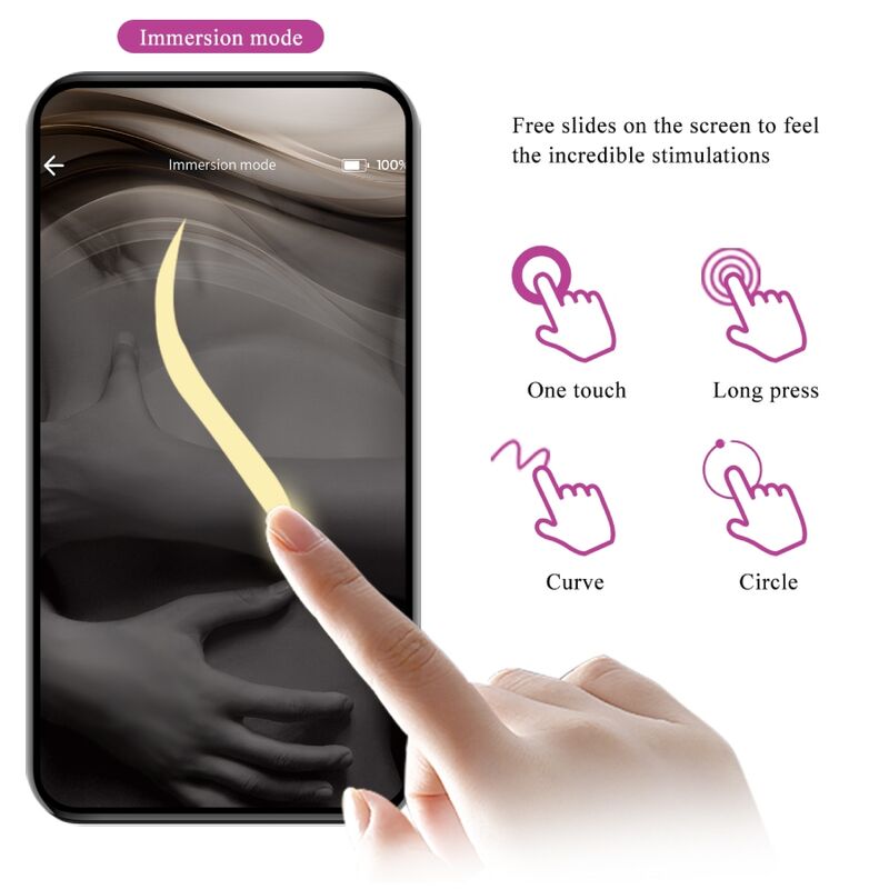 PRETTY LOVE - TÉLÉLÉCOMMANDE JAYLEEN VIBRATOR APP VIOLET