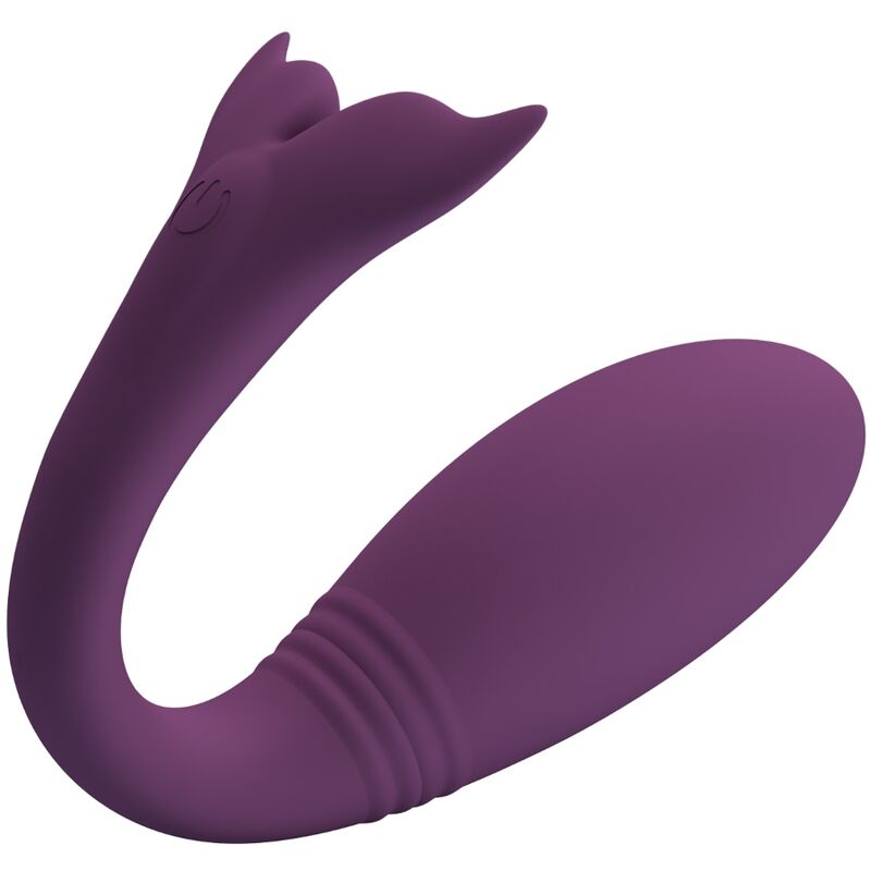 PRETTY LOVE - VIBRADOR JAYLEEN CON CONTROL REMOTO, COLOR MORADO